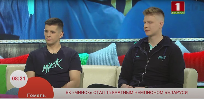 Влад Микульский и Влад Мороз в эфире "Добрай раніцы, Беларусь!"